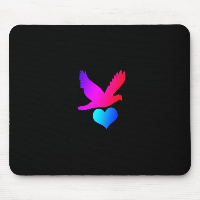Liebesvogel 2 mousepad (Vorne)