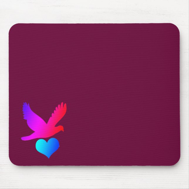 Liebesvogel 2 mousepad (Vorne)