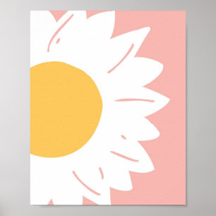 Liebesvögel auf Zweig – Minimalistische Romantisch Poster
