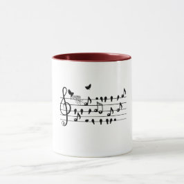 Liebesvögel, die eine Erweiterung der Familie erwa Tasse