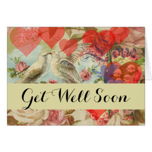 Liebesvögel Vintage antike Liebe