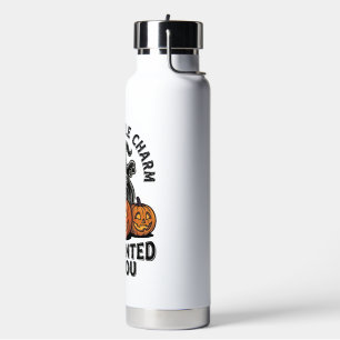 Liebeszauber-Geist Vintage Halloween-Kürbis-Kunst_ Trinkflasche