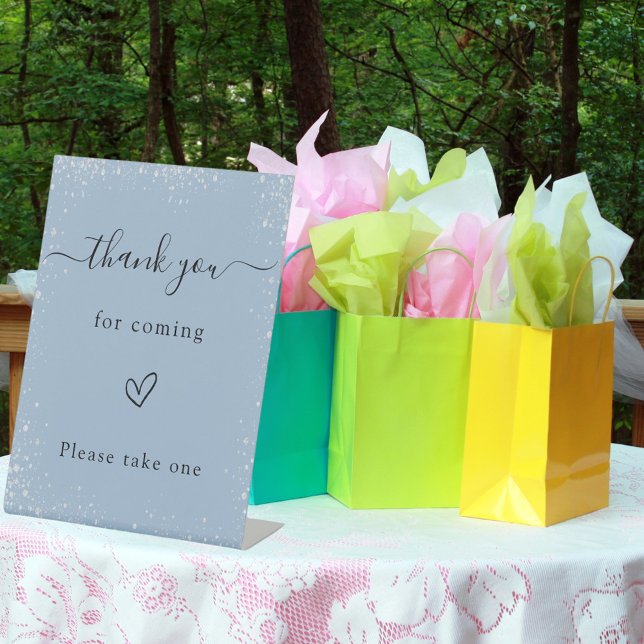 Liebeszeichen dusty Blue Sockelschild (Von Creator hochgeladen)