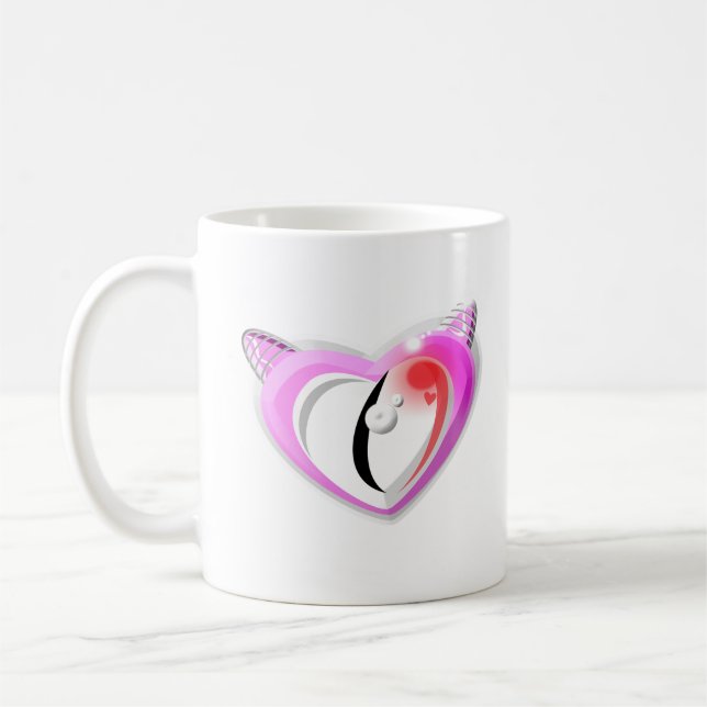 Liebeszeichen Kaffeetasse (Links)