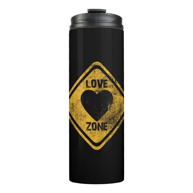 Liebeszone Thermosbecher (Vorderseite)