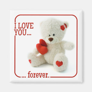 LiebeTeddyValentinemagnet Magnet
