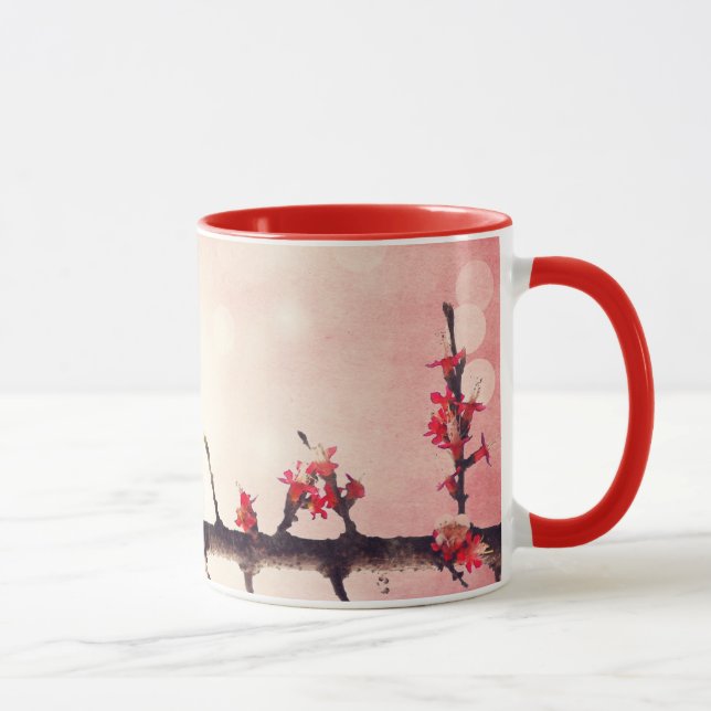 Liebevogelgeschichte Tasse (Rechts)