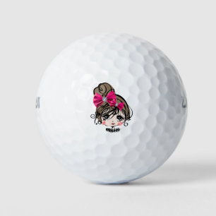 liebevoll , pink , beuge, süß, niedlich, kinder golfball