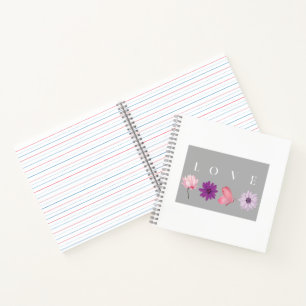 Liebevolle botanische Geschenke für sie Notizbuch