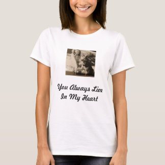 Liebevolle Erinnerung an meinen Hund, individuelle T-Shirt