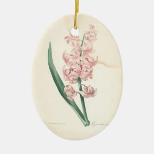 Liebevolle Gedächtnis-Hyazinthen-im Keramik Ornament