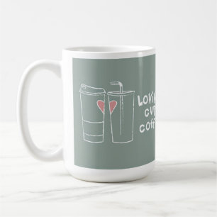 Liebevolle Schalen-Kaffee Kaffeetasse