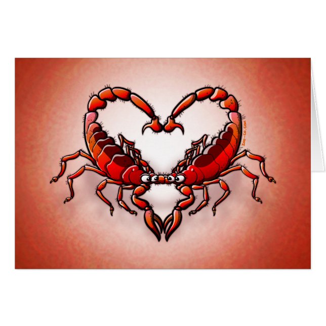 Liebevolle Skorpione (Vorderseite (Horizontal))