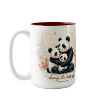 Liebevolle Weihnachts-Mutter-Tasse