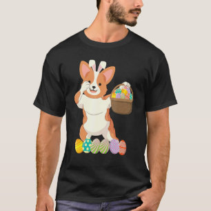 Liebevolles Fröhliches Ostern Tee Dabbing Corgi Hu