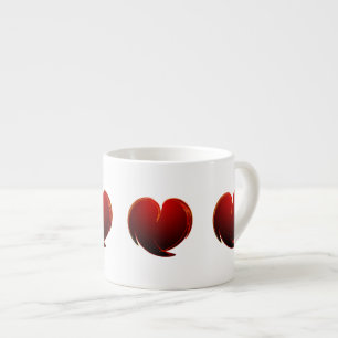 Liebevolles Herz Espressotasse