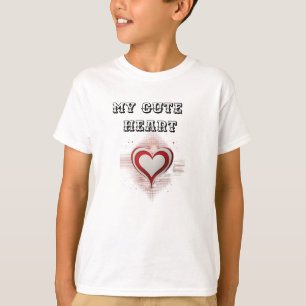 Liebevolles Herz Kinder T-Shirt: Liebe überall ver T-Shirt