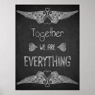 Liebezitatkunsttafel-Kunstdruck Poster