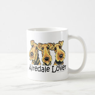 Liebhaber Airedales Terrier Kaffeetasse