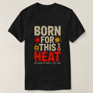 Liebhaber-Bold-Heat-Design für Sonnenhungrige T-Shirt