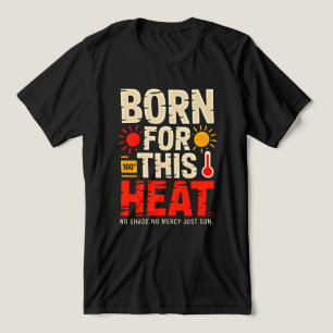 Liebhaber-Bold-Heat-Design für Sonnenhungrige Tri-Blend Shirt