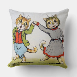 Liebhaber der Katzen, Louis Wain Kissen