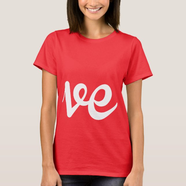 LIEBHABER, DER NACH RECHTS SCHREIBT - WEISS - .PNG T-Shirt (Vorderseite)