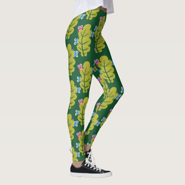 Liebhaber der Pflanze Leggings (Rechts)