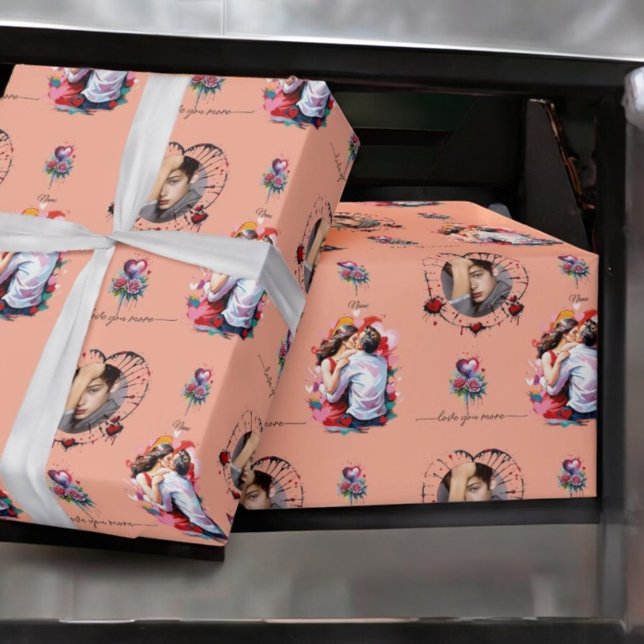 Liebhaber der Soft Holiday Card Geschenkpapier (Von Creator hochgeladen)