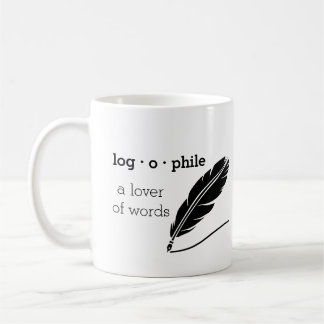 Liebhaber der Wort-Tassengröße klein Kaffeetasse