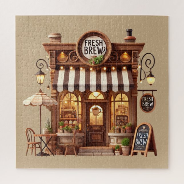 Liebhaber des Kaffeehauses (Vertikal)