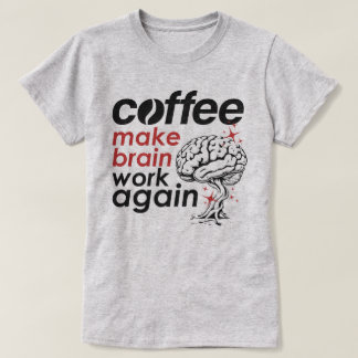 Liebhaber des Kaffees T-Shirt