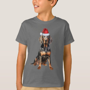 Liebhaber des Schwarz-Tan Coonhound-Hundes Lustige T-Shirt