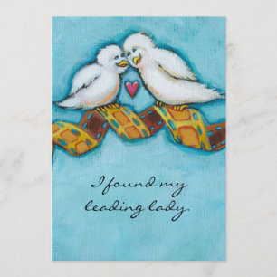 Liebhaber des Vogelfilms Einladung