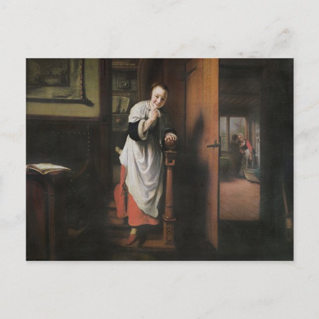 Liebhaber eines Frauenhörens Postkarte (Vorderseite)