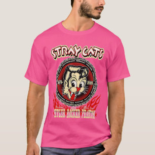 Liebhaber-Geschenk-Musikband Stray Cats T-Shirt