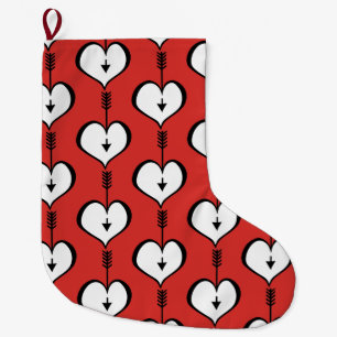 Liebhaber Herzlicher Weihnachtsgeschenk-Strumpf Großer Weihnachtsstrumpf