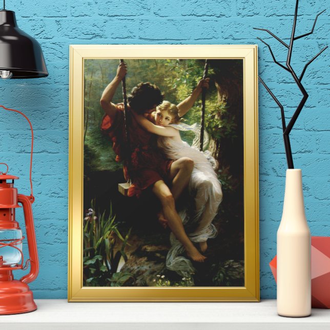 Liebhaber im Swing. Frühjahr von Pierre Auguste Co Poster (Von Creator hochgeladen)
