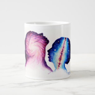Liebhaber im Universum der Liebe Kaffee Tasse