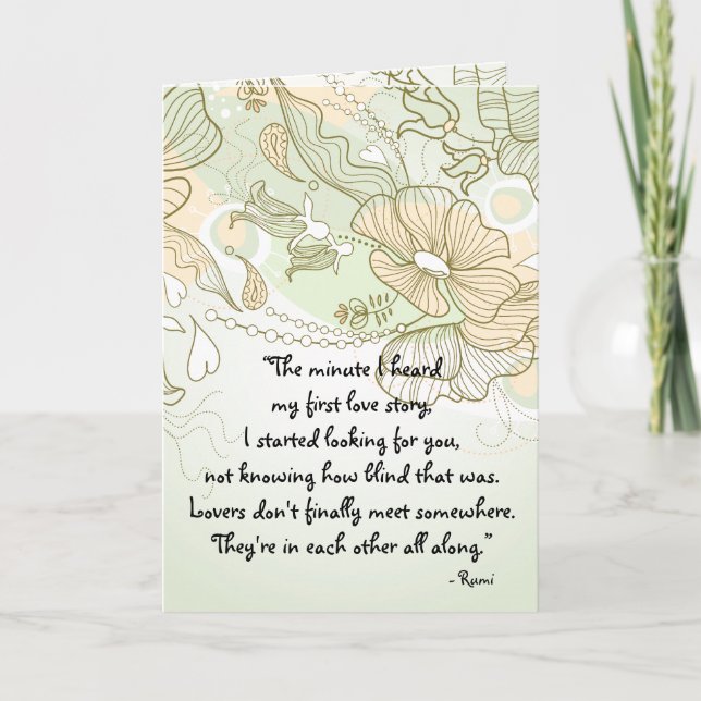 Liebhaber Karte (Vorderseite)