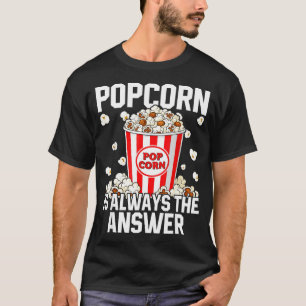 Liebhaber-Kostüm Mais Popcorn Pop Crew T-Shirt