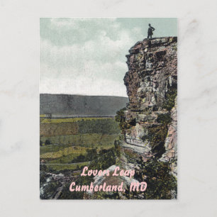 Liebhaber Leap Vintag Postcard Postkarte