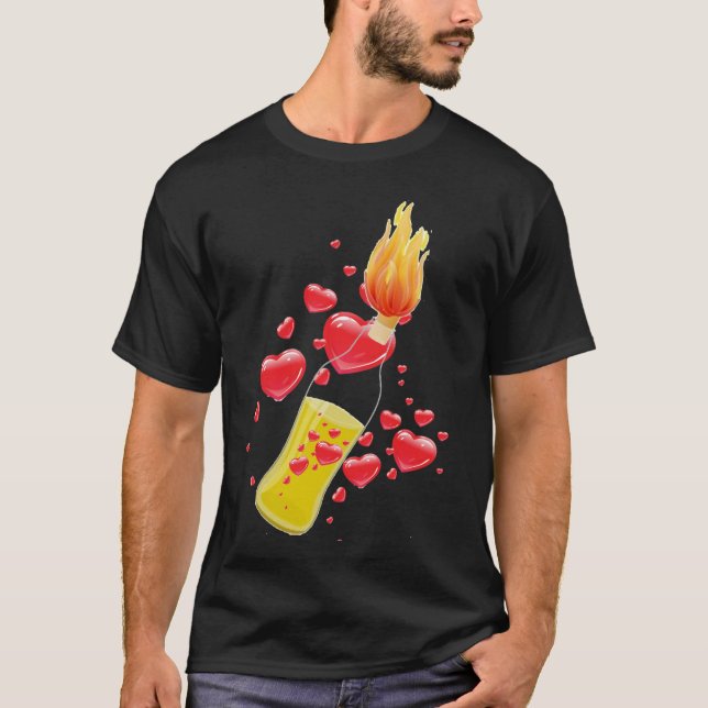 Liebhaber nicht ein Kämpfert-shirt T-Shirt (Vorderseite)