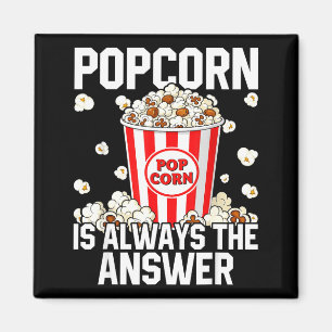 Liebhaber-Popcorn-Pop-Corn-Kostüm-Crew Magnet