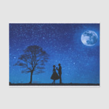 Liebhaber unter Vollmond