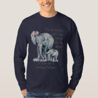 Liebhaber von Elefanten-Tierangebot für Vater und