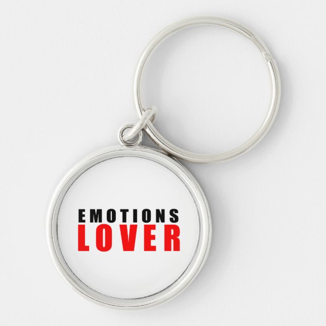 Liebhaber von Emotionen Schlüsselanhänger (Vorne)