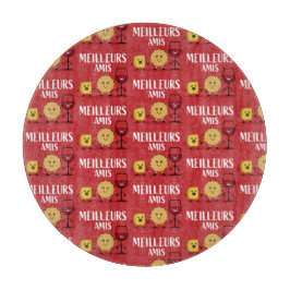 Liebhaber von französischem Käse Schneidebrett