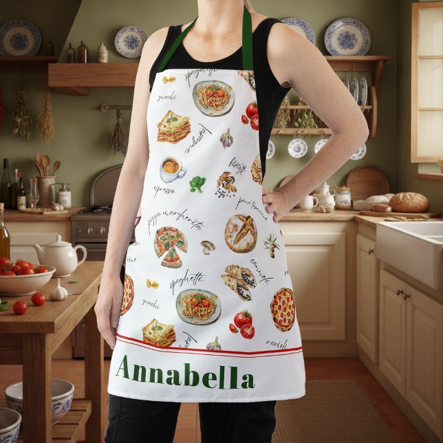 Liebhaber von italienischem Essen Küche Schürze (Von Creator hochgeladen)