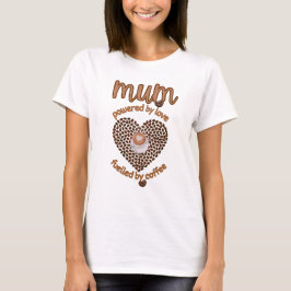 Liebhaber von Kaffee, lustige Kaffeebohnen Herzshi T-Shirt